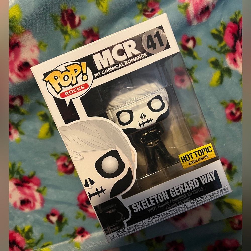 Funko Pop! Rocks My Chemical Romance Skeleton Gerard Way #41